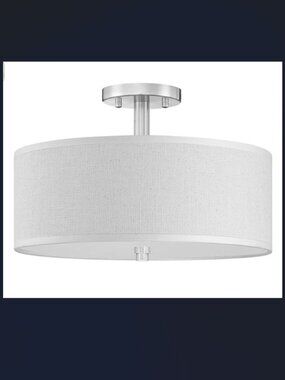 DORAIMY 15" DRUM CEILING LIGHT